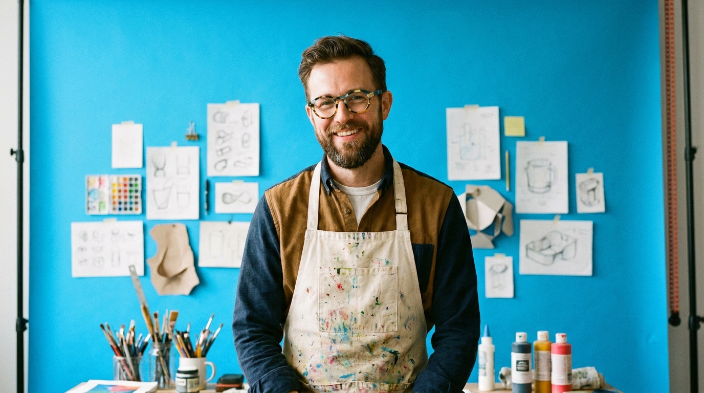 Fond portrait professionnel – Cédric HELSLY Photographe